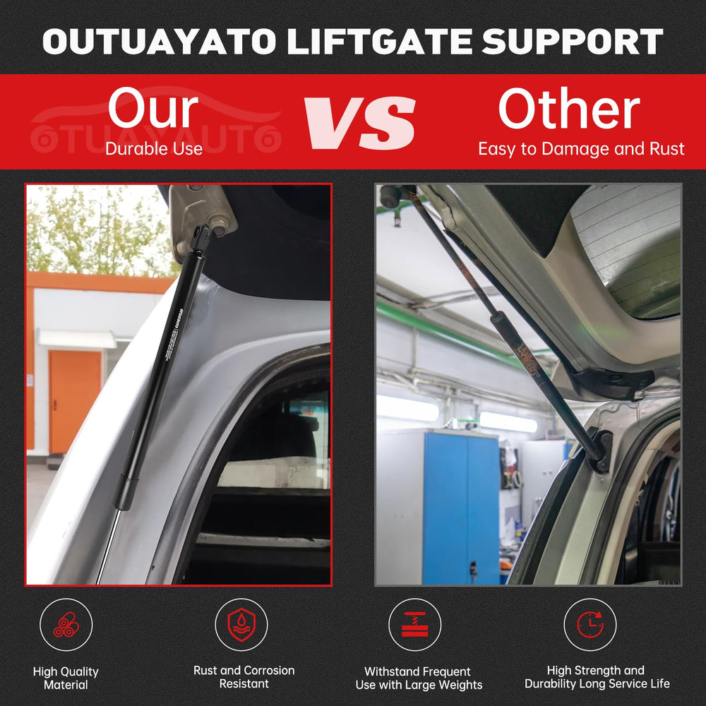 OTUAYAUTO Honda Pilot rear hatch fitment visual confirms replacement for multiple 2009–2015 models.