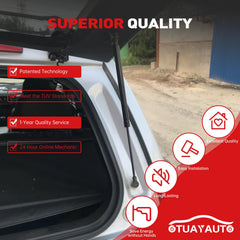 OTUAYAUTO liftgate struts compressed length enables easy installation.