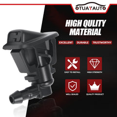 OTUAYAUTO package contents include two nozzles and hose kit.