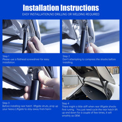 OTUAYAUTO installation guide image for easy, tool-free fitment.