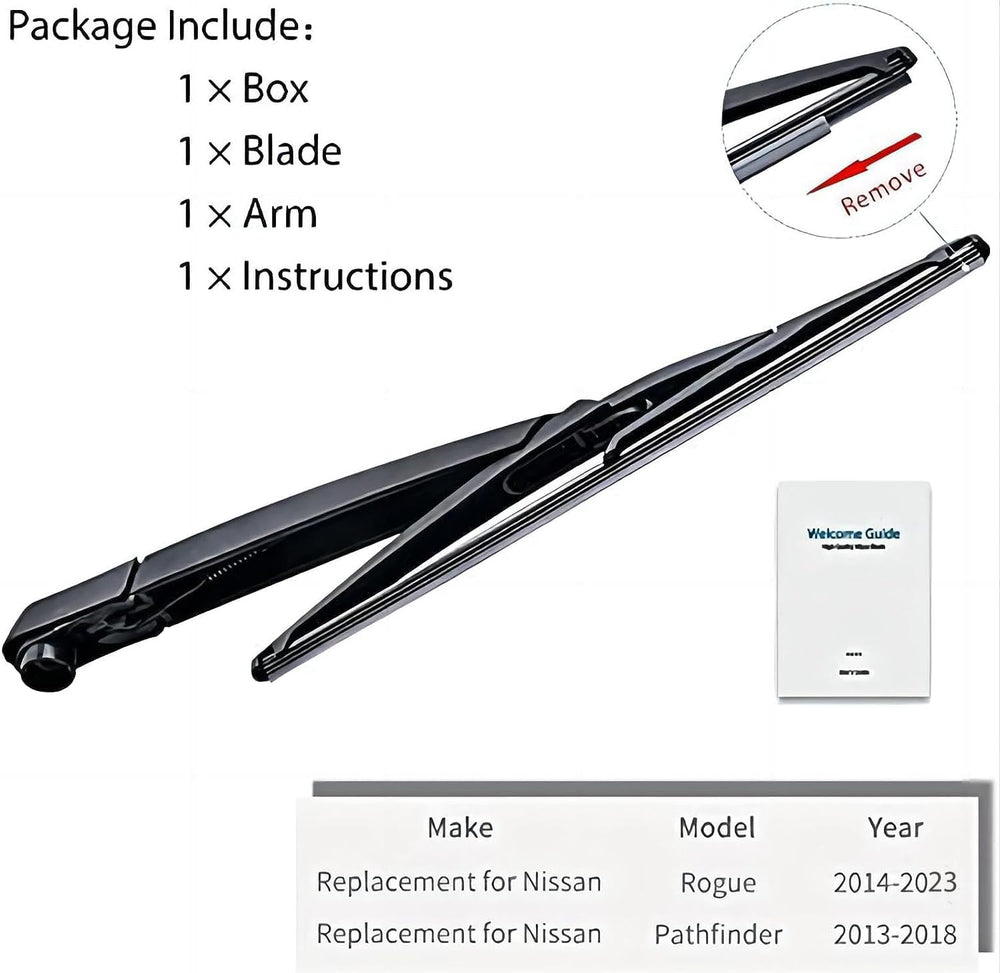 OTUAYAUTO wiper arm cover keeps connections protected in all weather.