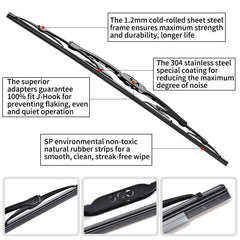 OTUAYAUTO close-up of rubber edge showing flexible, crack-resistant design.