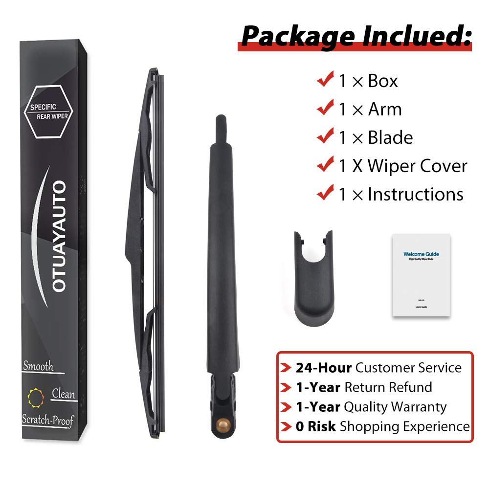 OTUAYAUTO wiper system integration demonstrates compatible wiping setup for Ford Edge