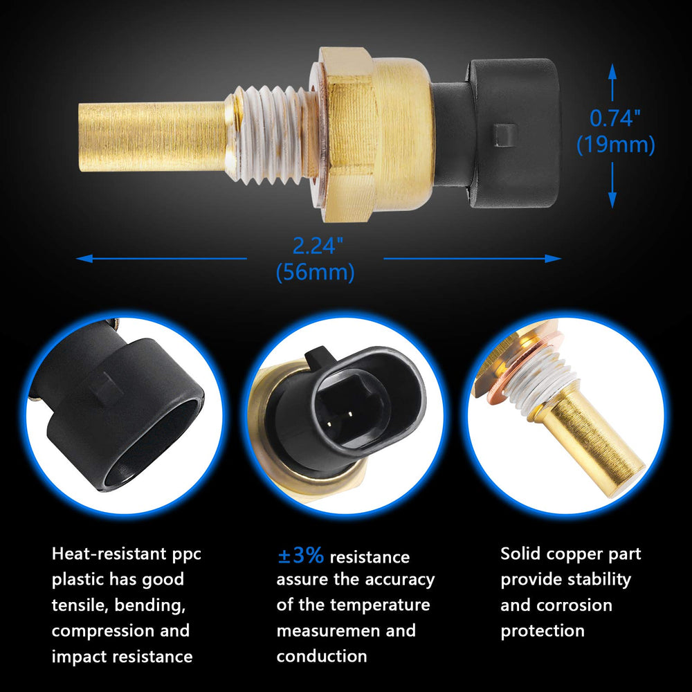 OTUAYAUTO GMC Sierra temperature sensor helps reliable engine cooling management