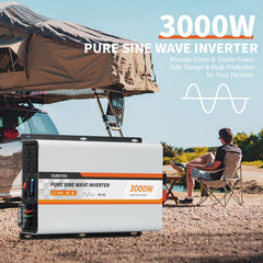 OUBOTEK inverter package contents with tools and manual