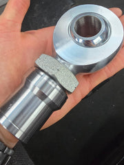 OUBULU Heim joints in hot-rod steering linkage for reliable control