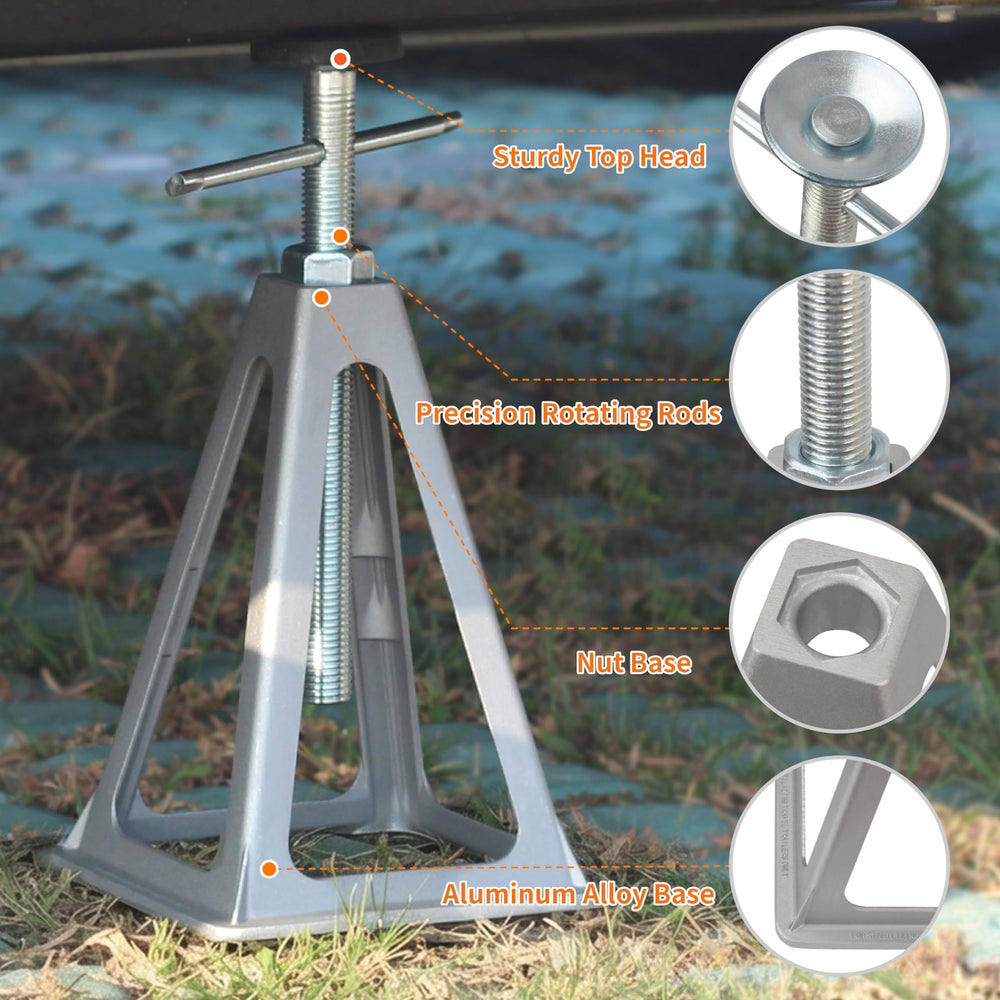 OULEME rust-proof aluminum construction for outdoor use