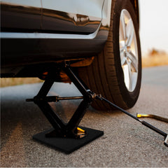 OULEME RV Leveling Block Flex Pad cushions shocks and vibrations.