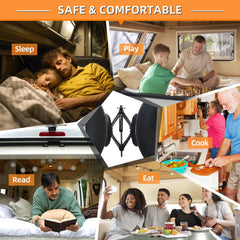 Compact storage bag keeps the stabilizers organized for trips.