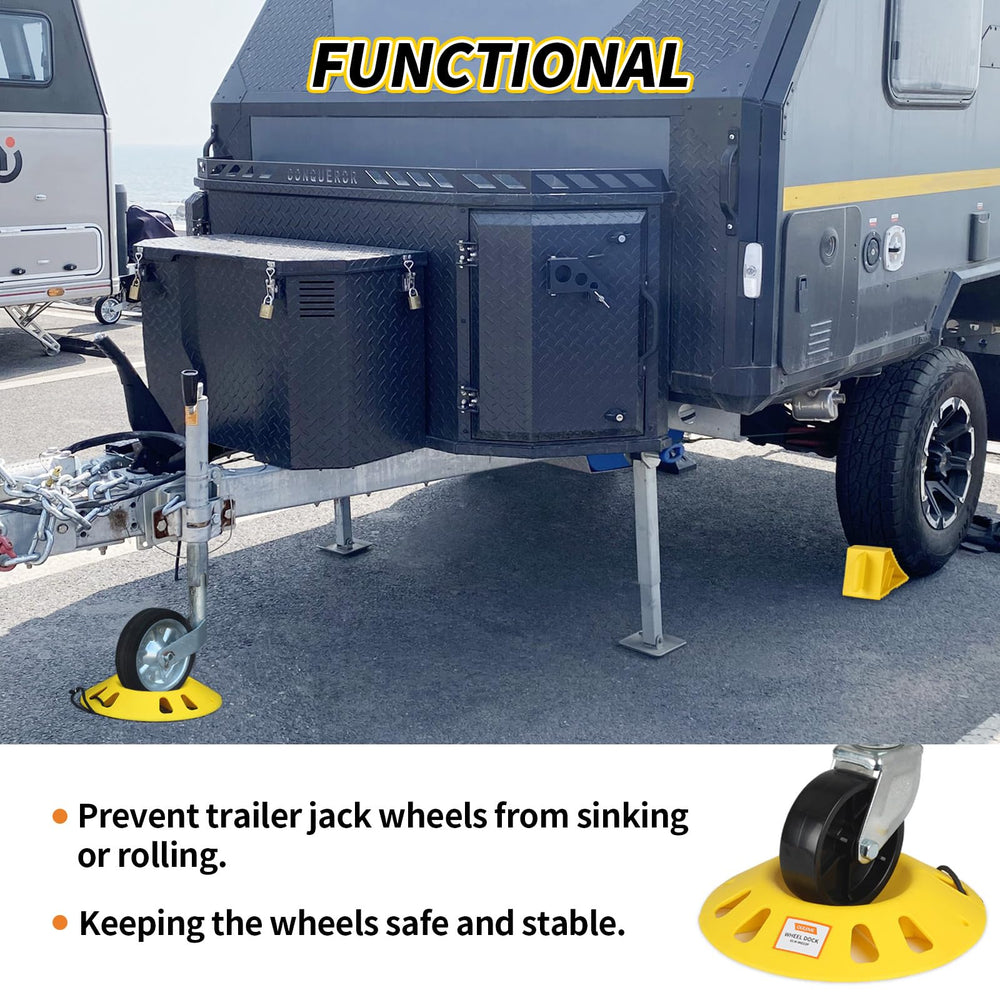 OULEME chocks and dock materials tough TPR and HDPE for long-lasting use