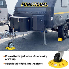 OULEME chocks and dock materials tough TPR and HDPE for long-lasting use