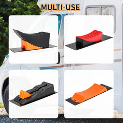 OULEME universal-fit mat works with most rv levelers and ramps