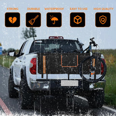 Oulisen tailgate pad supports up to five bikes for secure transport