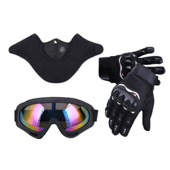 OUMURS dirt bike helmet double D-ring secures a snug fit.