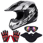 OUMURS dirt bike helmet shell offers durable protective structure for riders