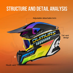OUMURS helmet vent system for cooling airflow