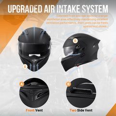 OUMURS DOT helmet detachable liner is washable for hygiene and freshness.