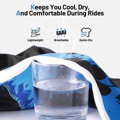 Oumurs Youth Motocross Jersey print detail shows vibrant, fade-resistant graphics.