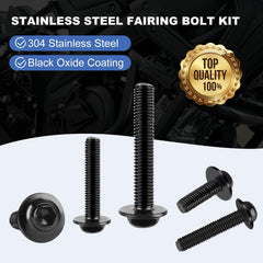 OURONOTO included Allen wrench for quick, tool-free installation on motorcycle fairings.