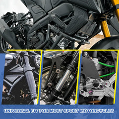 OURONOTO anti-slip nuts and washers prevent loosening during vibration on rides.