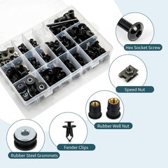 Ouronoto packaging showing included hardware and sizes for easy shopping