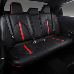 OURPLOT Camry seat cover rear view shows full coverage for back seats.