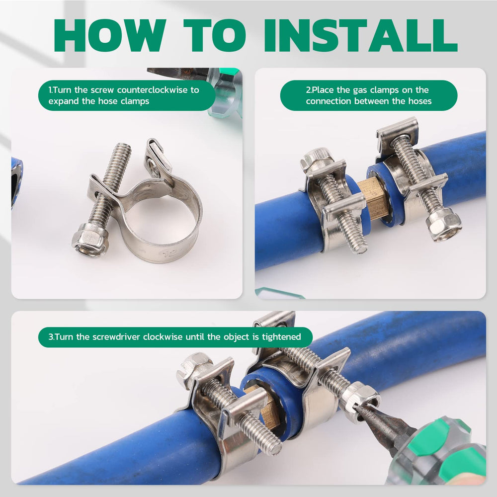 OURU burr-free surface protects hoses during tightening