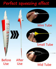OUSUNERY one-hand-power-lever enables easier squeezing and reduced wrist strain in cramped bays