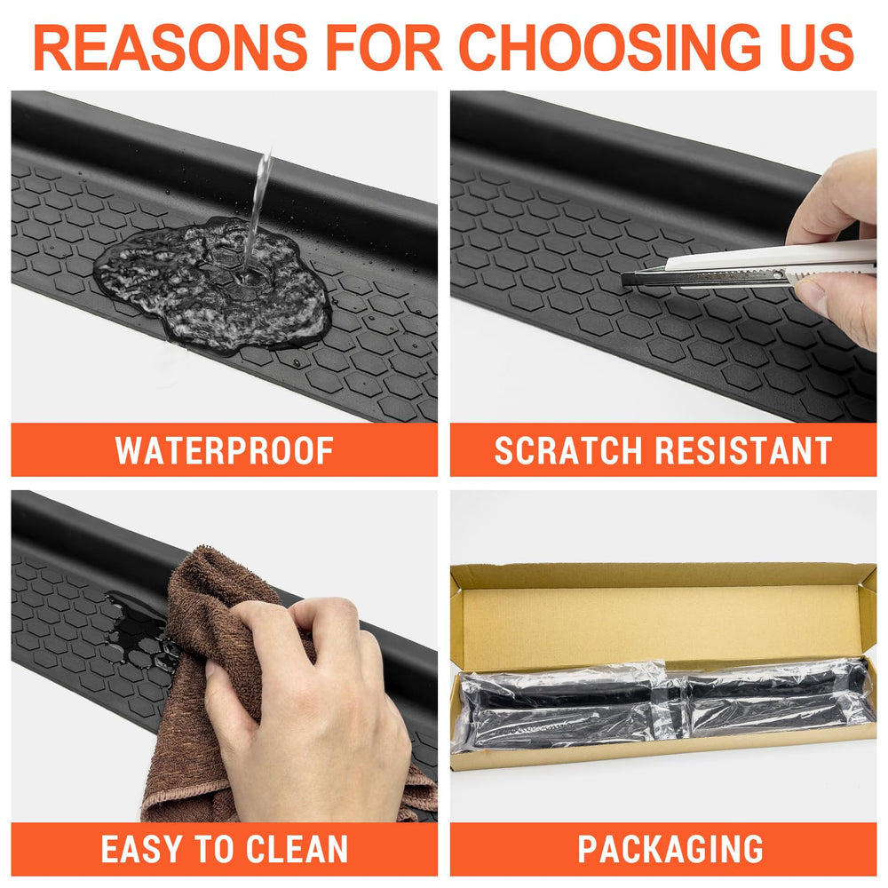 OUSUWO rugged door edge protection helps in snowy and wet conditions