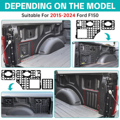 OUSUWO bed protection prevents scratches while hauling tools