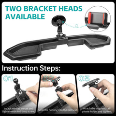 OUSUWO GoPro-compatible mount expands action camera use during trips.