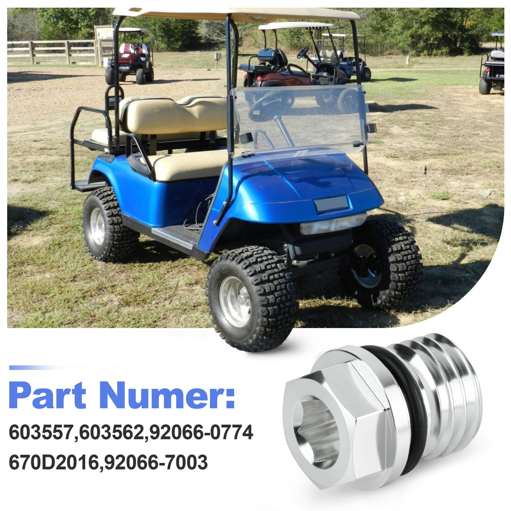 Outopakkle drain plug replaces multiple stock parts for versatile compatibility during repairs