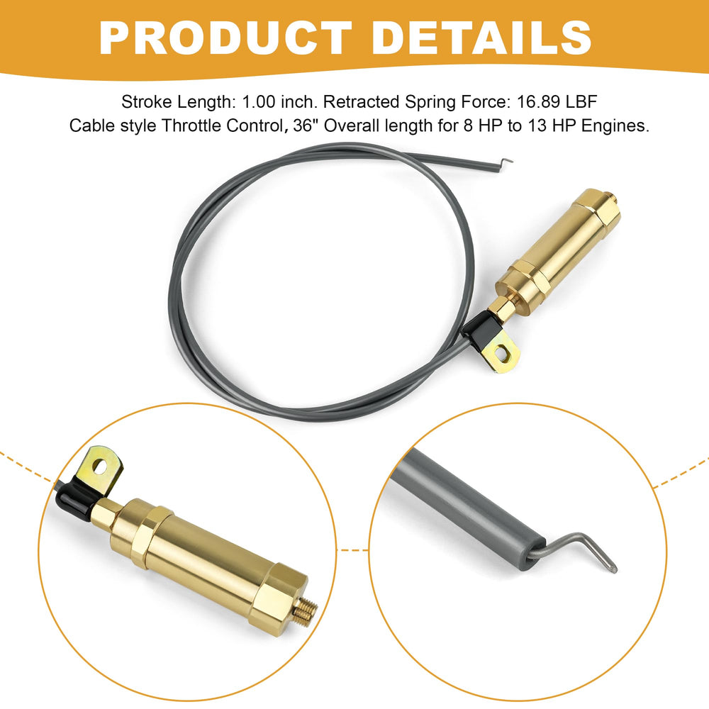 Outopakkle throttle inlet/outlet fittings 1/8 and 1/2 NPT simplify installation