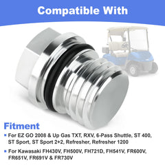 Outopakkle oil drain plug with O-ring and warranty support for engines