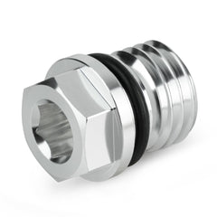 Outopakkle upgraded aluminum engine oil drain plug with O-ring for EZ GO carts