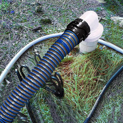 OUTPRIZE heavy-duty extension stays flexible and resists kinks on uneven ground.