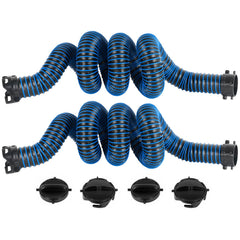 OUTPRIZE 20ft RV sewer hose extension extends reach for distant connections.