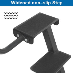 OUTPRIZE anti-slip pedal improves traction in wet conditions.