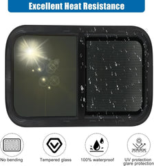OUTPRIZE 30x20 rough opening compatibility for 15-16 to 1-3/8 inch walls.