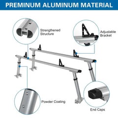 OUTPRIZE installation with no drilling for quick, tool-free mounting.