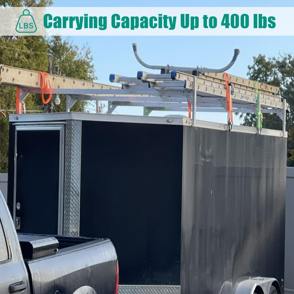 OUTPRIZE trailer rack with rust-resistant coating protects gear in harsh weather.