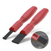 OUXIO Carbide Scraper set, front view, ideal for metal gasket residue removal