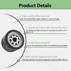OuYi oil filter gasket detail, high-quality materials for reliable sealing.