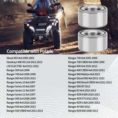 OuYi rear wheel bearing for Polaris Ranger Crew 500 supports heavy-duty use
