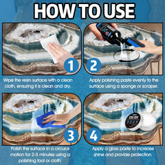 OverZyn resin polishing wax application delivers durable shine and protection