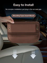 Owntow gap filler sits before the seat belt receiver without blocking.