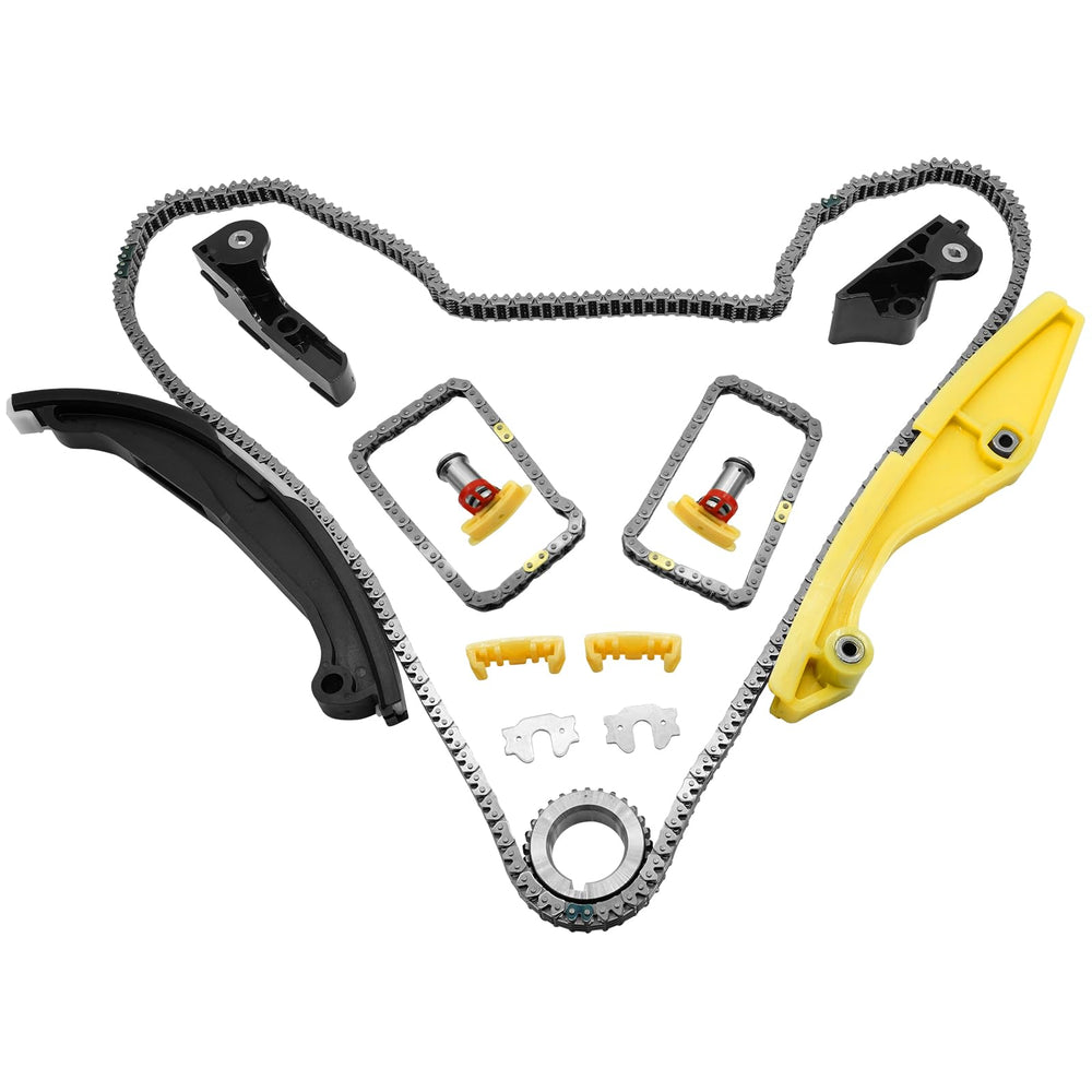OWNWEEDA heat treated steel timing chain offers durability under high engine loads.