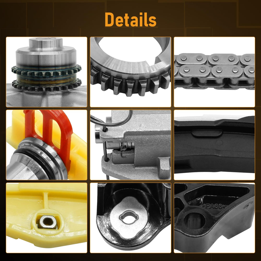 OWNWEEDA tensioners and guides ensure timing components stay aligned during operation.