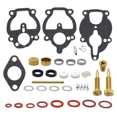 OXCANO carburetor rebuild kit box ready for storage and quick access.