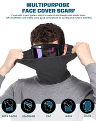 OXG dirt bike goggles feature an impact-resistant frame for rugged rides.